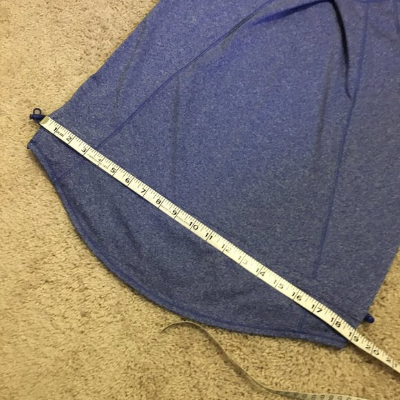 32 Degrees Cool Indigo Blue Weatherproof Racerback Top With Drawstring Waist - Picture 12 of 13